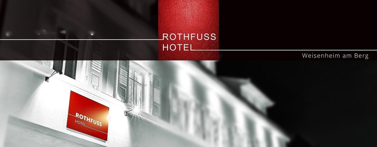 Rothfuss Hotel Weisenheim am Berg Dış mekan fotoğraf